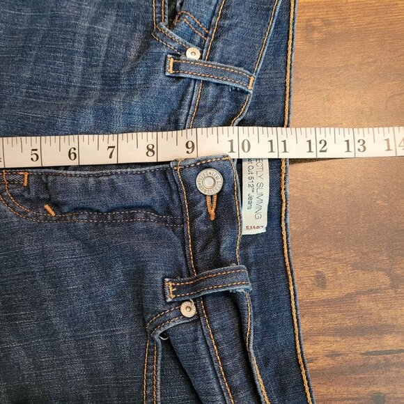 Vtg Levi's Jeans 10 S Perfectly Slimming Bootcut Tummy Control Mid Rise Y2K - Picture 9 of 12